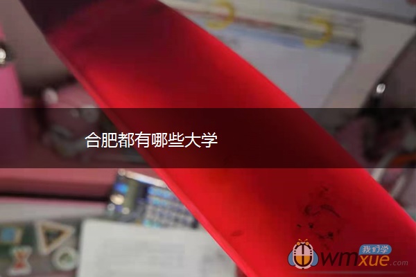 合肥都有哪些大学