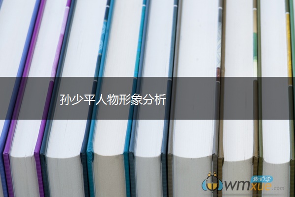 孙少平人物形象分析