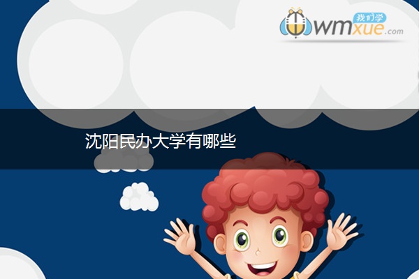 沈阳民办大学有哪些