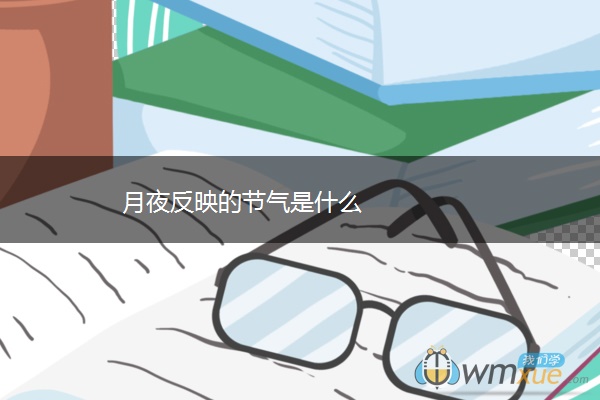 月夜反映的节气是什么