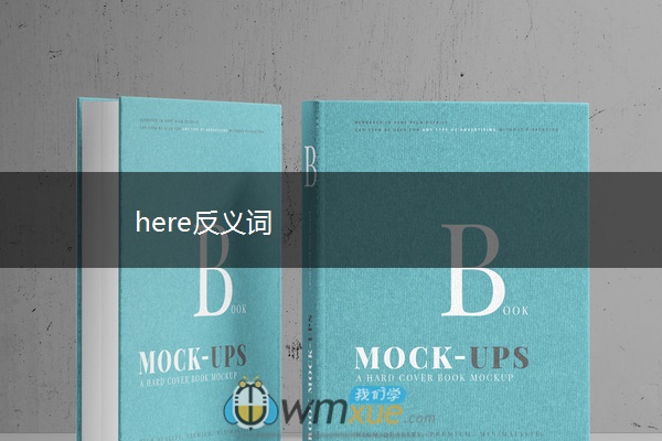 here反义词