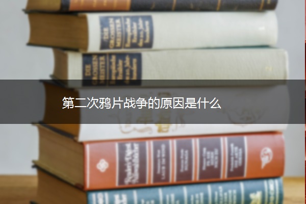 第二次战争的原因是什么