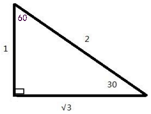30度直角三角形边长关系