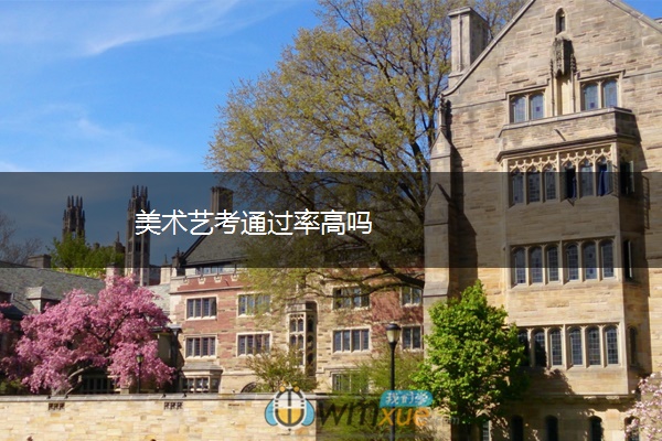 美术艺考通过率高吗