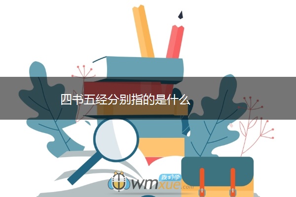 四书五经分别指的是什么