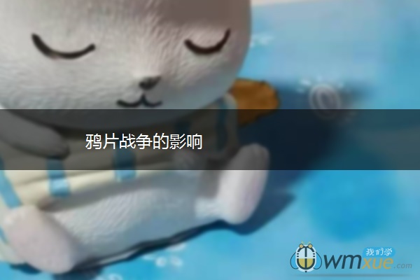 战争的影响