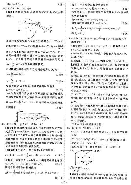 衡水金卷2020年高考模拟押题卷理综试题