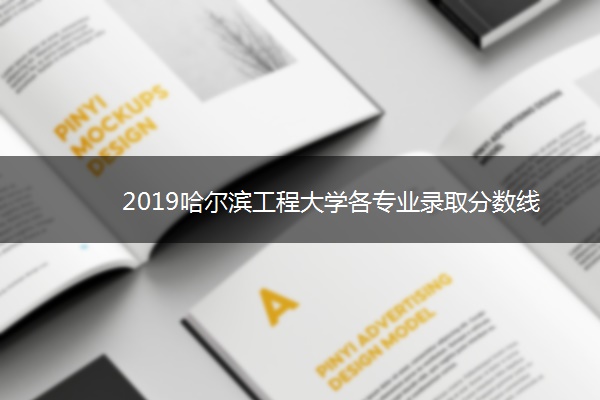 2019哈尔滨工程大学各专业录取分数线