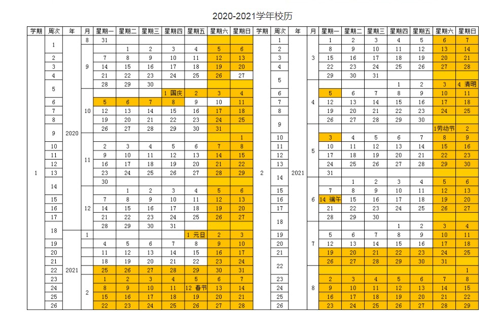 2020年河北下半年各大学什么时候开学