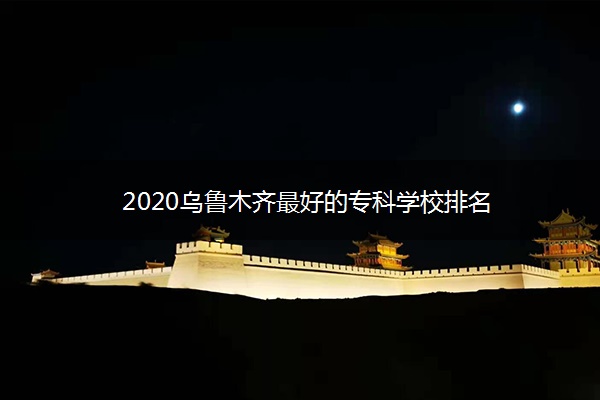 2020乌鲁木齐最好的专科学校排名