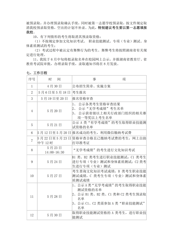 2020湖南铁路科技职业技术学院单独招生简章